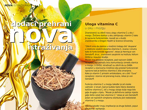 Vitamin C, ulje noćurka i kineski ginseng