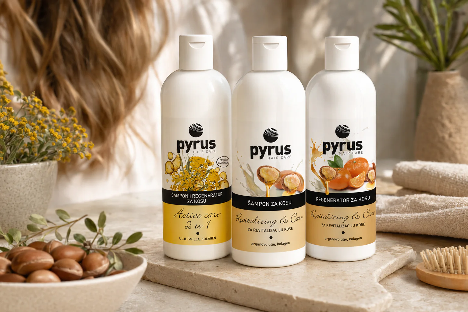Pyrus njega kose
