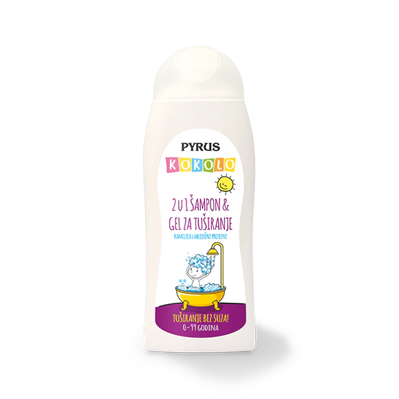 2 u 1 šampon & gel za tuširanje