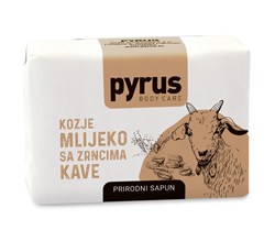 Sapun kozje mlijeko sa zrncima kave