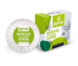 Sapun avokado & zelena glina
