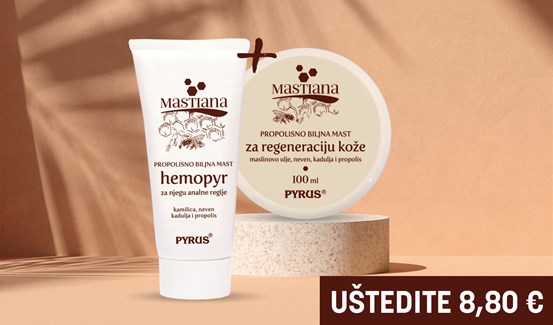 SET mast za regeneraciju,100 ml + hemopyr, 50 ml
