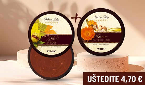 SET Krema s nevenom & Gel za noge