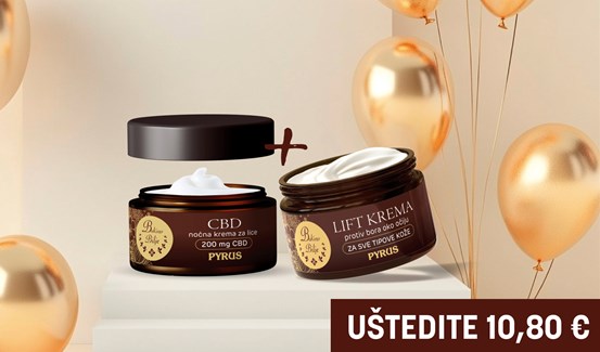 SET CBD noćna & LIFT protiv bora oko očiju