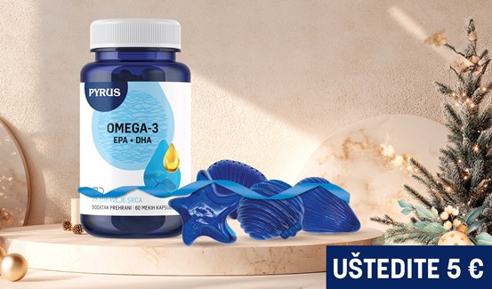 Omega-3 & 4 staklene školjke