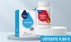 Multivision & Vitamin C+ selen i cink