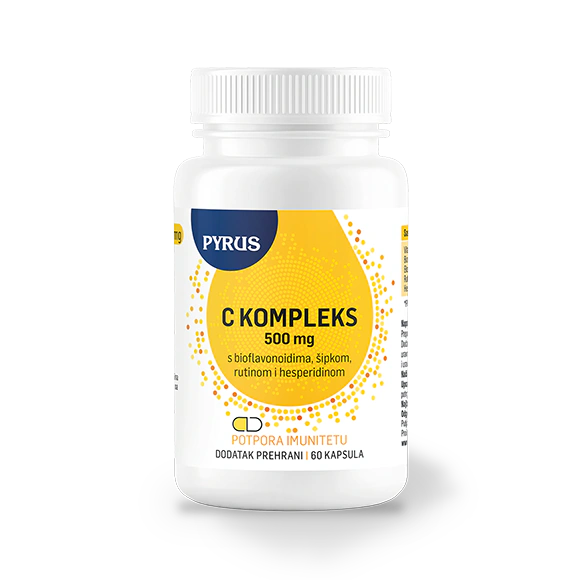 C kompleks 500 mg