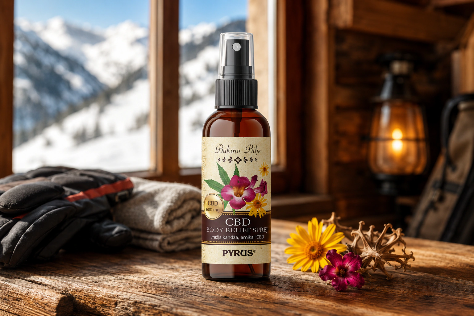 CBD body relief sprej - fotografija 1