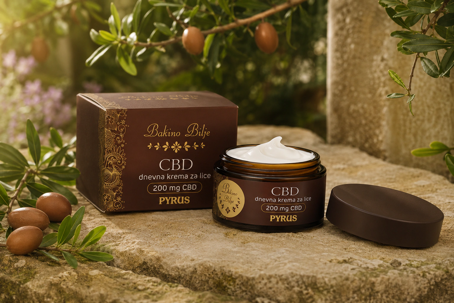 CBD dnevna krema za lice za sve tipove kože - fotografija 1