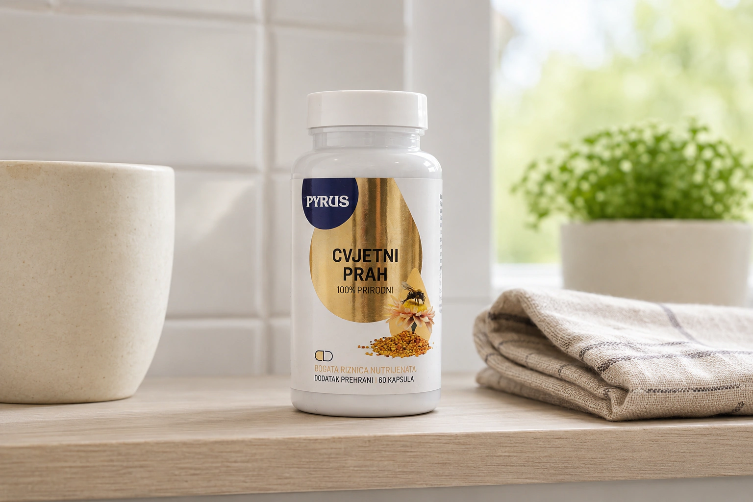 Cvjetni prah 500 mg, 100% prirodni - fotografija 2