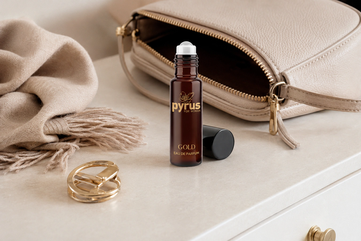 GOLD eau de parfum, roll on - fotografija 2