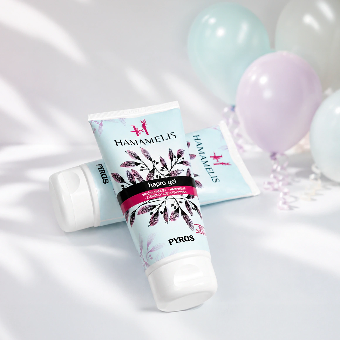 Hapro gel 150ml (2 kom u setu) - s hamamelisom, vražjom kandžom i eteričnim uljem eukaliptusa
