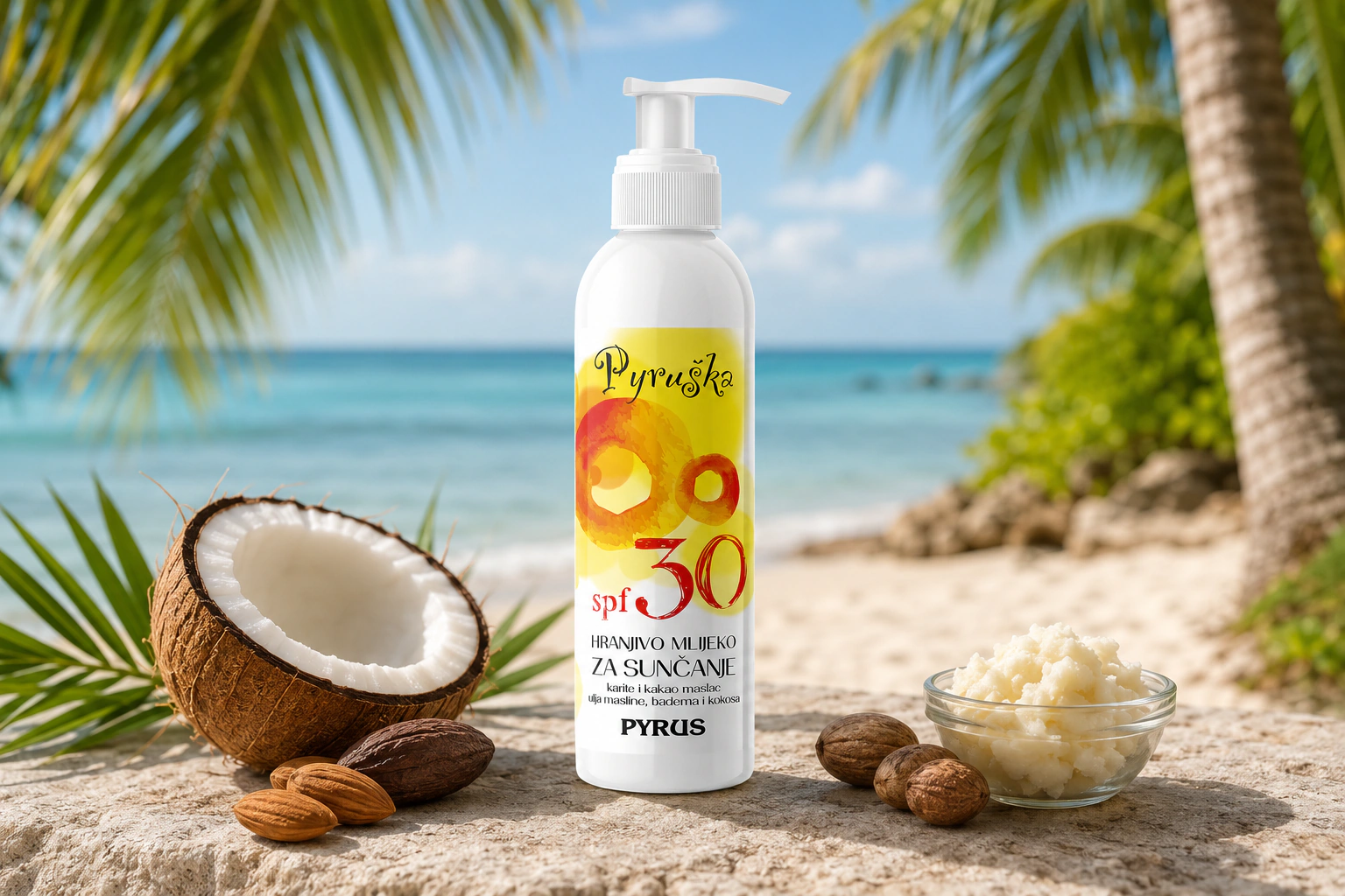 Hranjivo mlijeko za sunčanje SPF 30 - fotografija 1