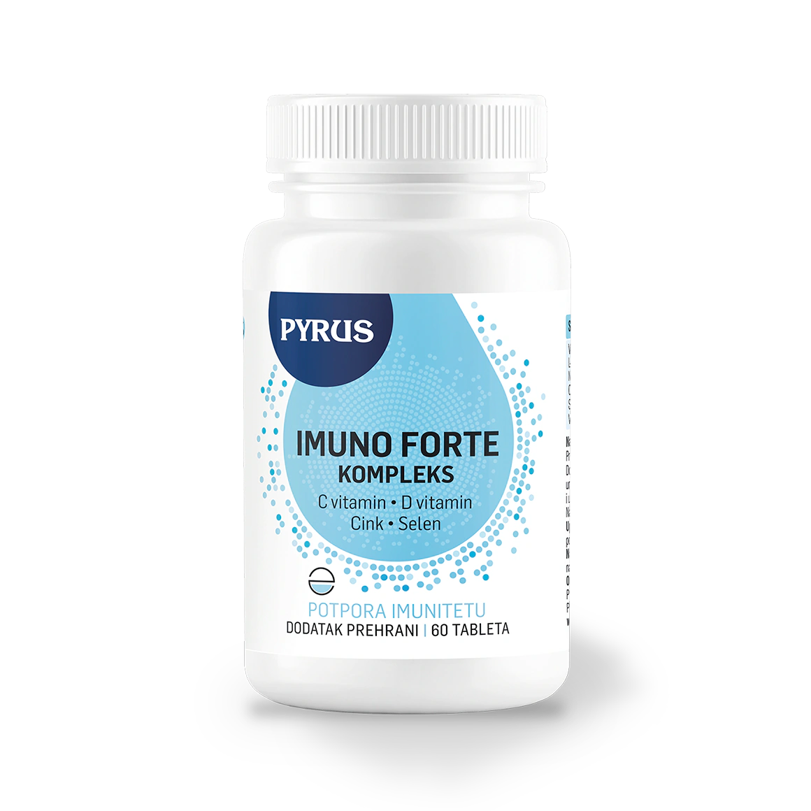 Imuno forte kompleks - C vitamin + D vitamin + cink + selen