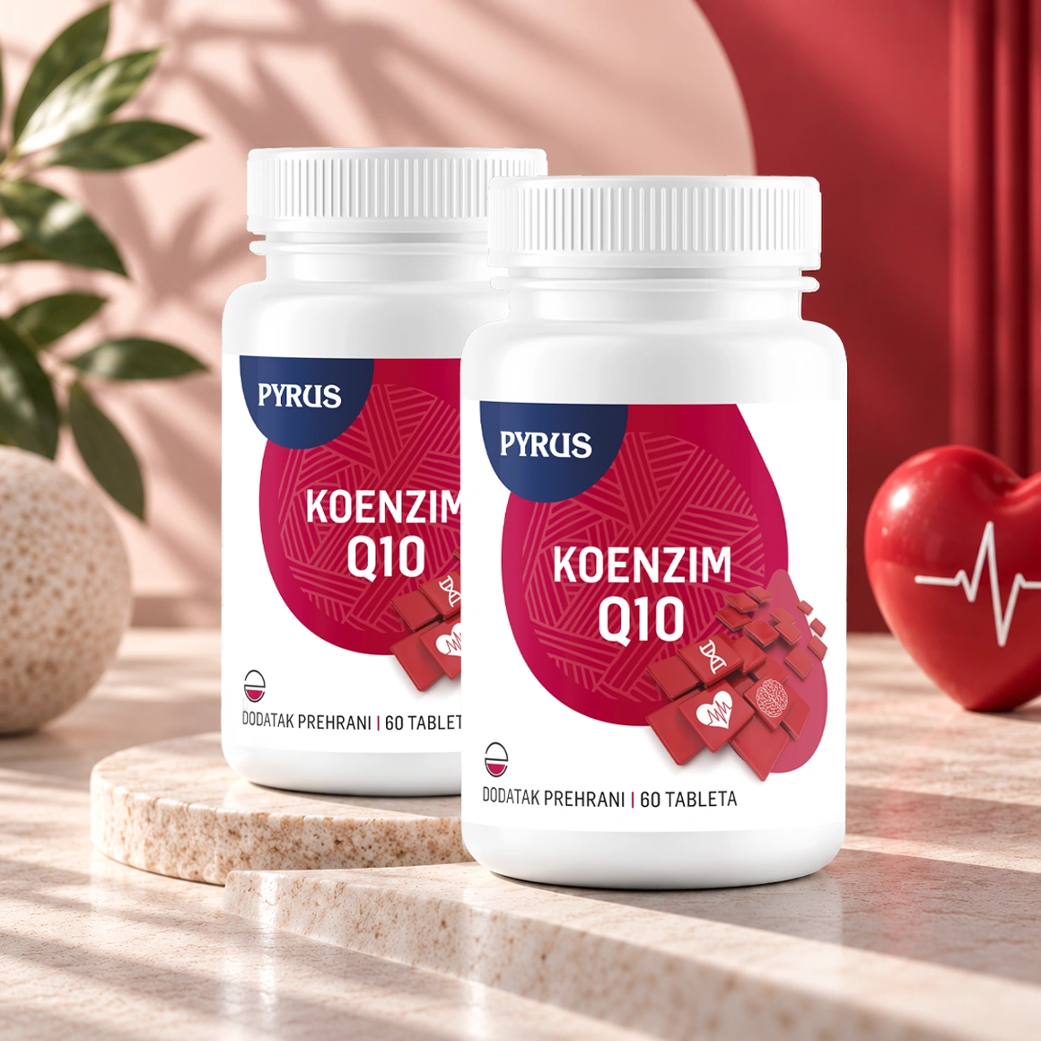 Koenzim Q10, 30 mg (2 kom u setu) - za energiju stanica i vitalnost
