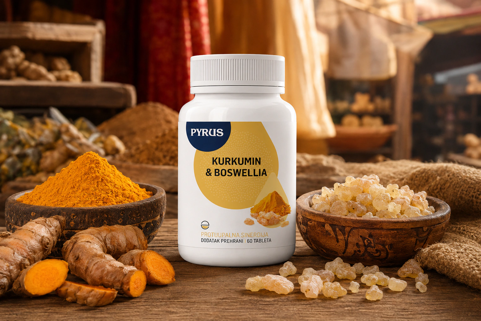 Kurkumin & Boswellia - fotografija 1