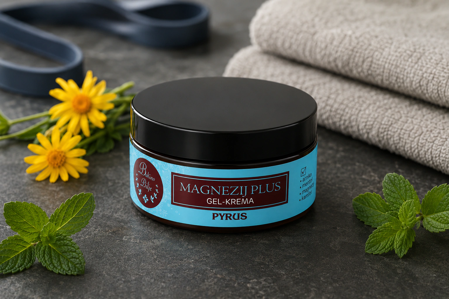 Magnezij plus gel - krema - fotografija 1