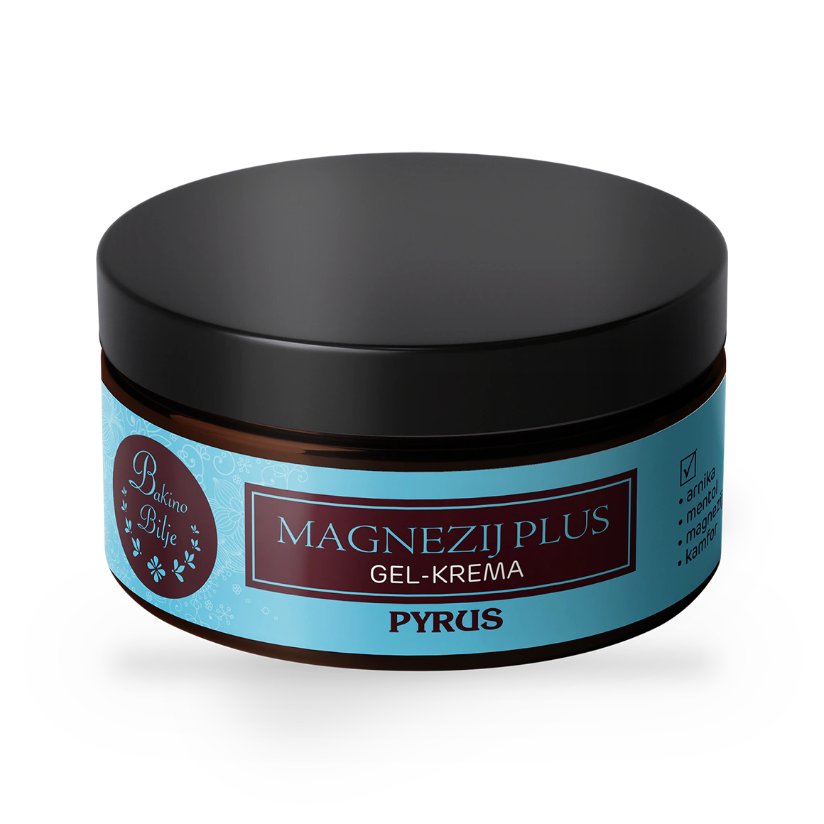 Magnezij plus gel - krema - stopala, zglobovi, magnezij klorid, arinika, mentol, kamfor