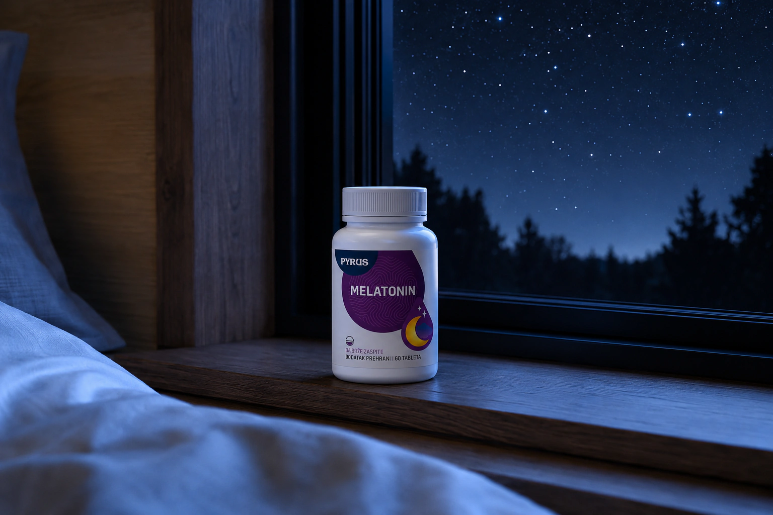 Melatonin 1 mg - fotografija 1
