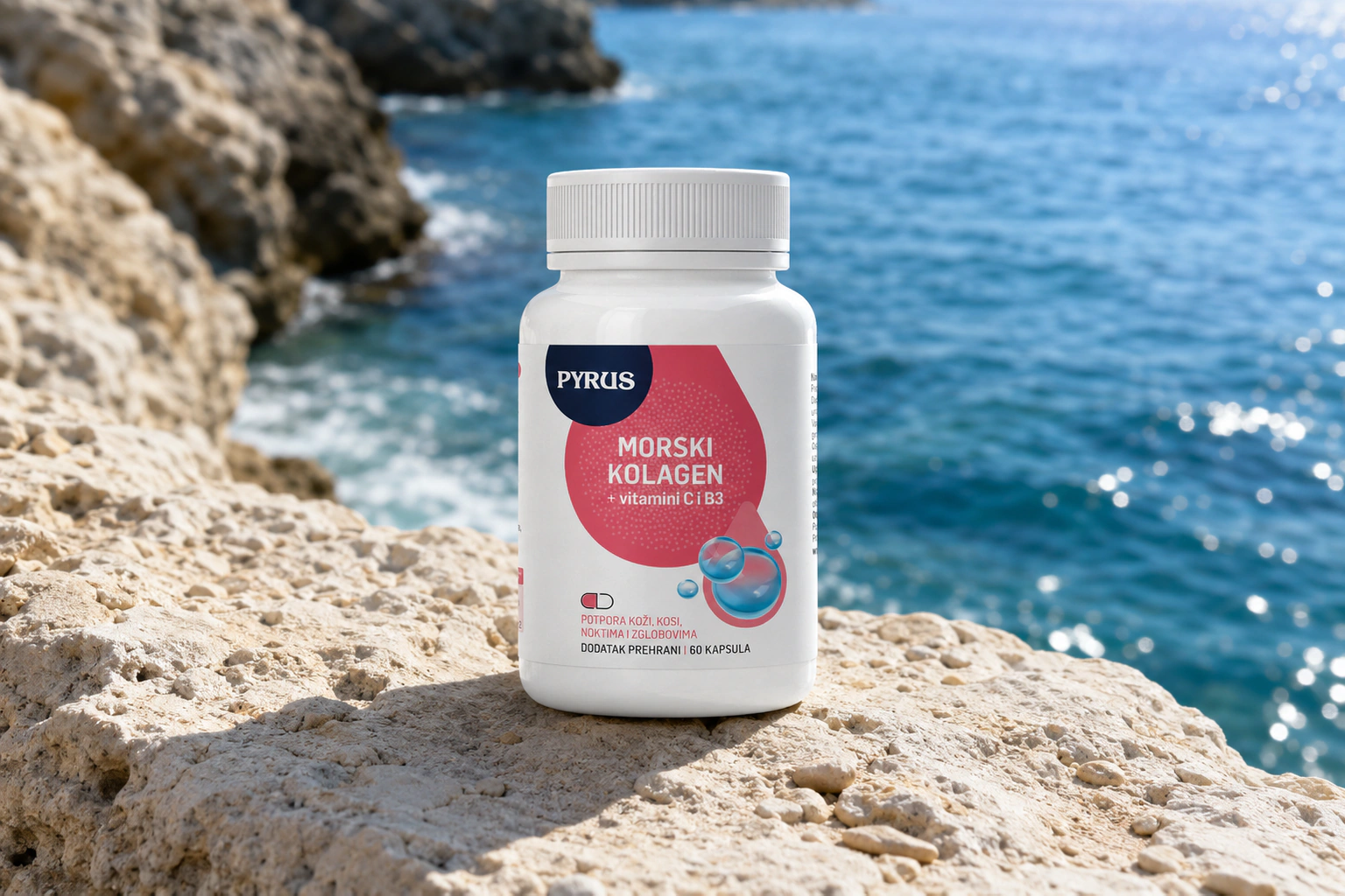 Morski kolagen + vitamini C i B3 - fotografija 1