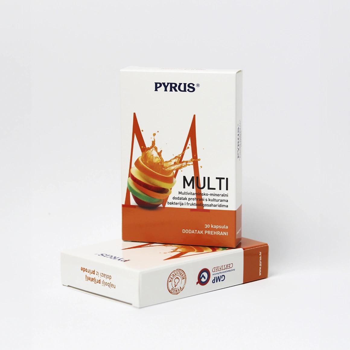 Multi vitamini i minerali 30 kapsula (2 kom u setu) - s kulturama bakterija i fruktooligosaharidima