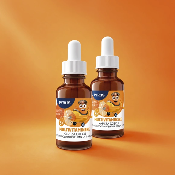 Multivitaminske kapi za djecu 1 + 1 gratis