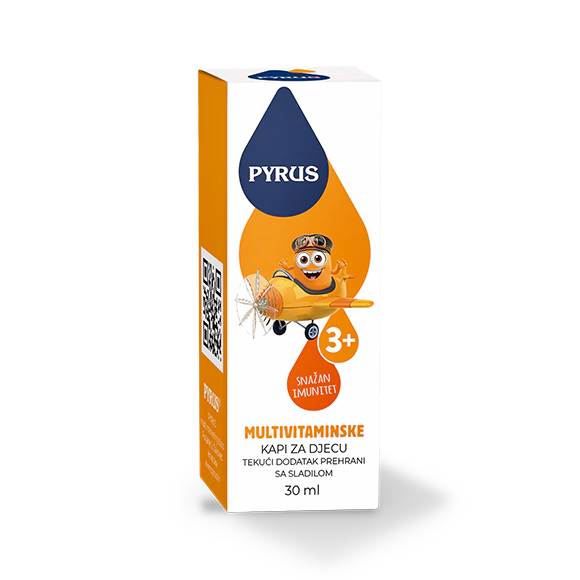 Multivitaminske kapi za djecu - kutija