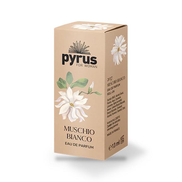 MUSCHIO BIANCO eau de parfum, roll on - kutija