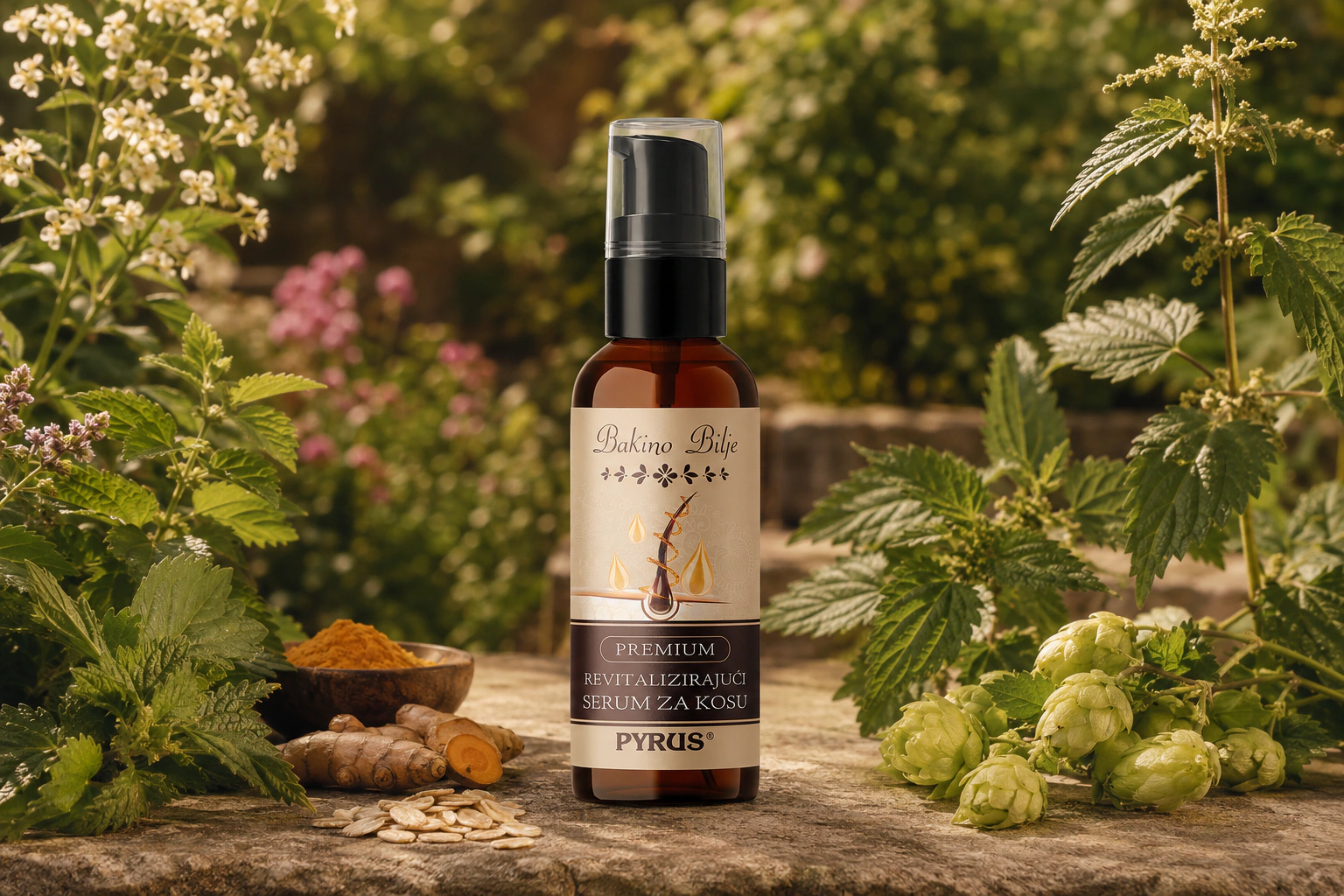 Premium revitalizirajući serum za kosu - fotografija 1