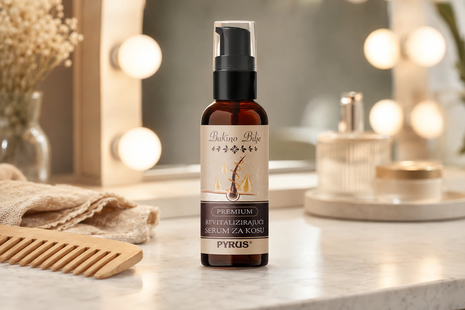 Premium revitalizirajući serum za kosu - fotografija 2