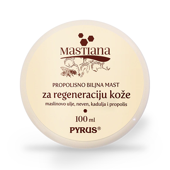 Propolisno biljna mast za regeneraciju kože