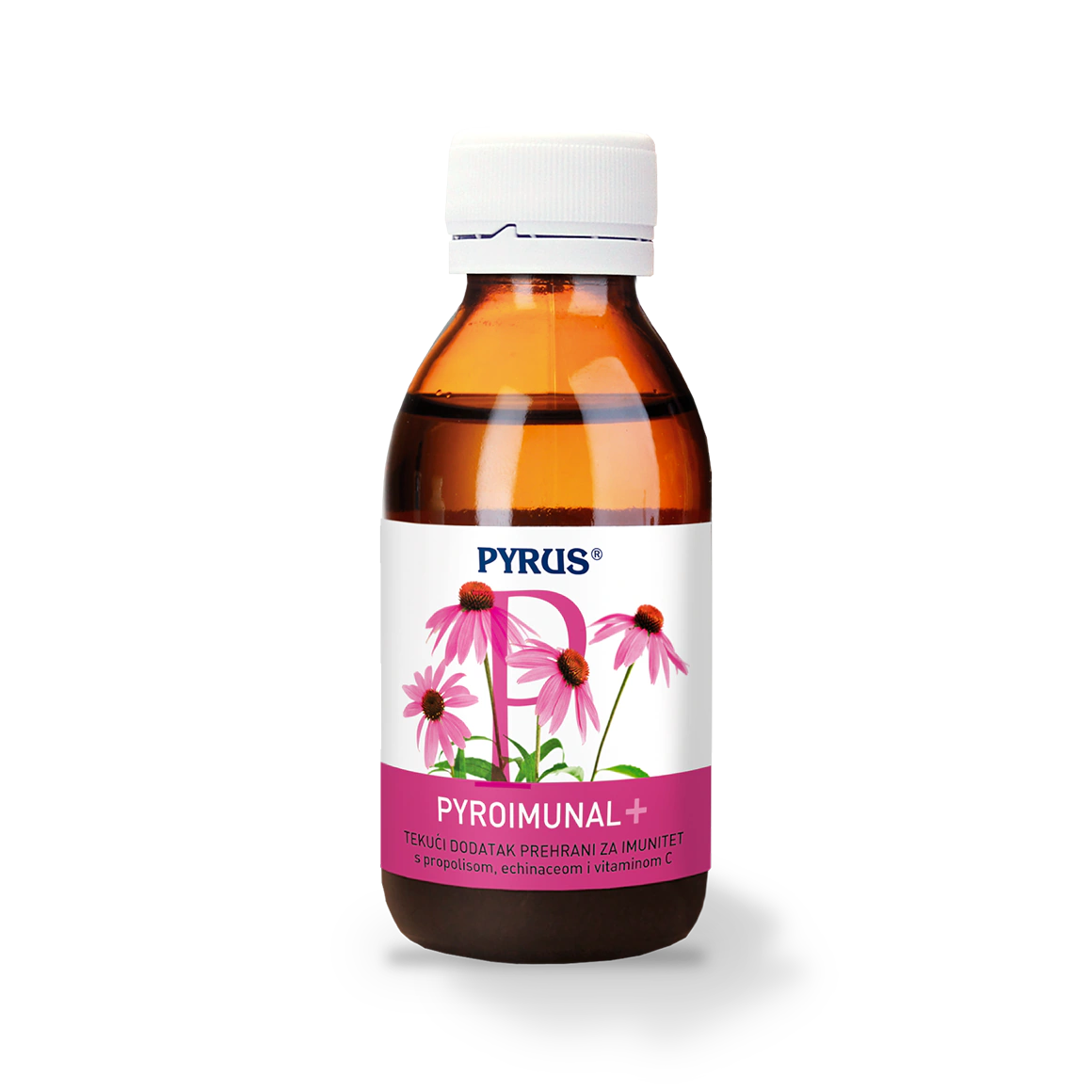 Pyroimunal+ - za imunitet s propolisom, echinaceom i vitaminom C.