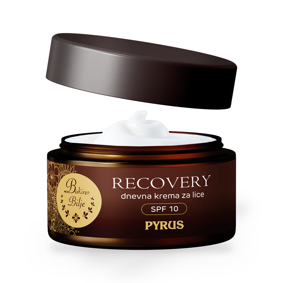 RECOVERY dnevna krema za lice SPF10 - fitosteroli, aloe vera, urea, lipa, ulje avokada