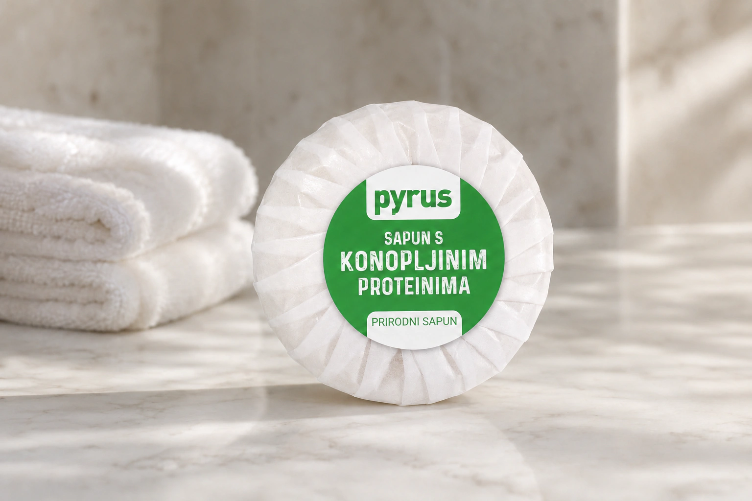 Sapun s konopljinim proteinima - fotografija 1