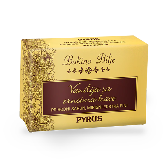 Sapun Vanilija & zrnca kave 100 g