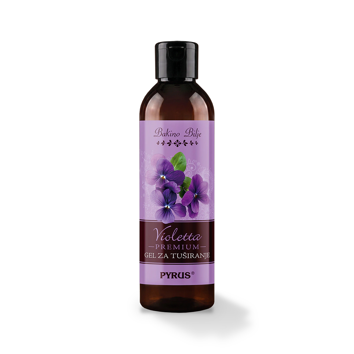 Violetta premium gel za tuširanje - s uljima bergamota, ylang ylanga i aloe verom