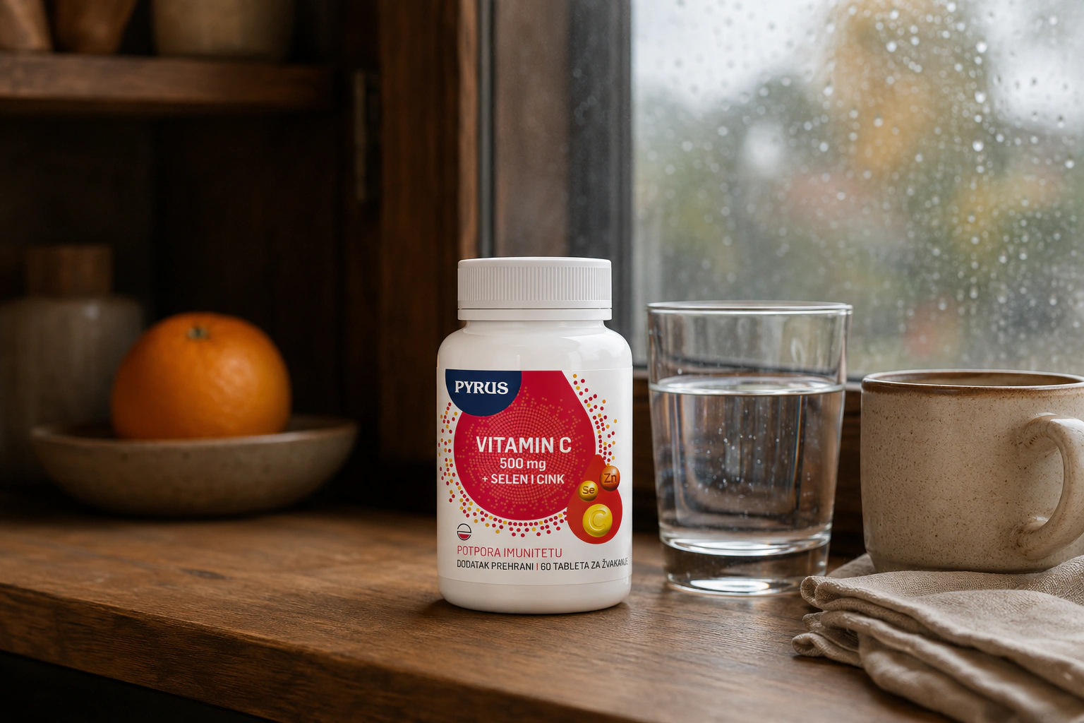 Vitamin C 500 mg + selen i cink - fotografija 2