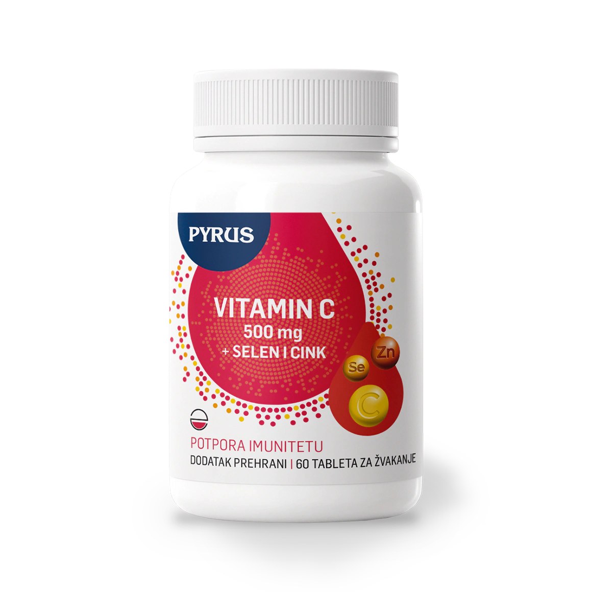 Vitamin C 500 mg + selen i cink - sinergija moćnog trija