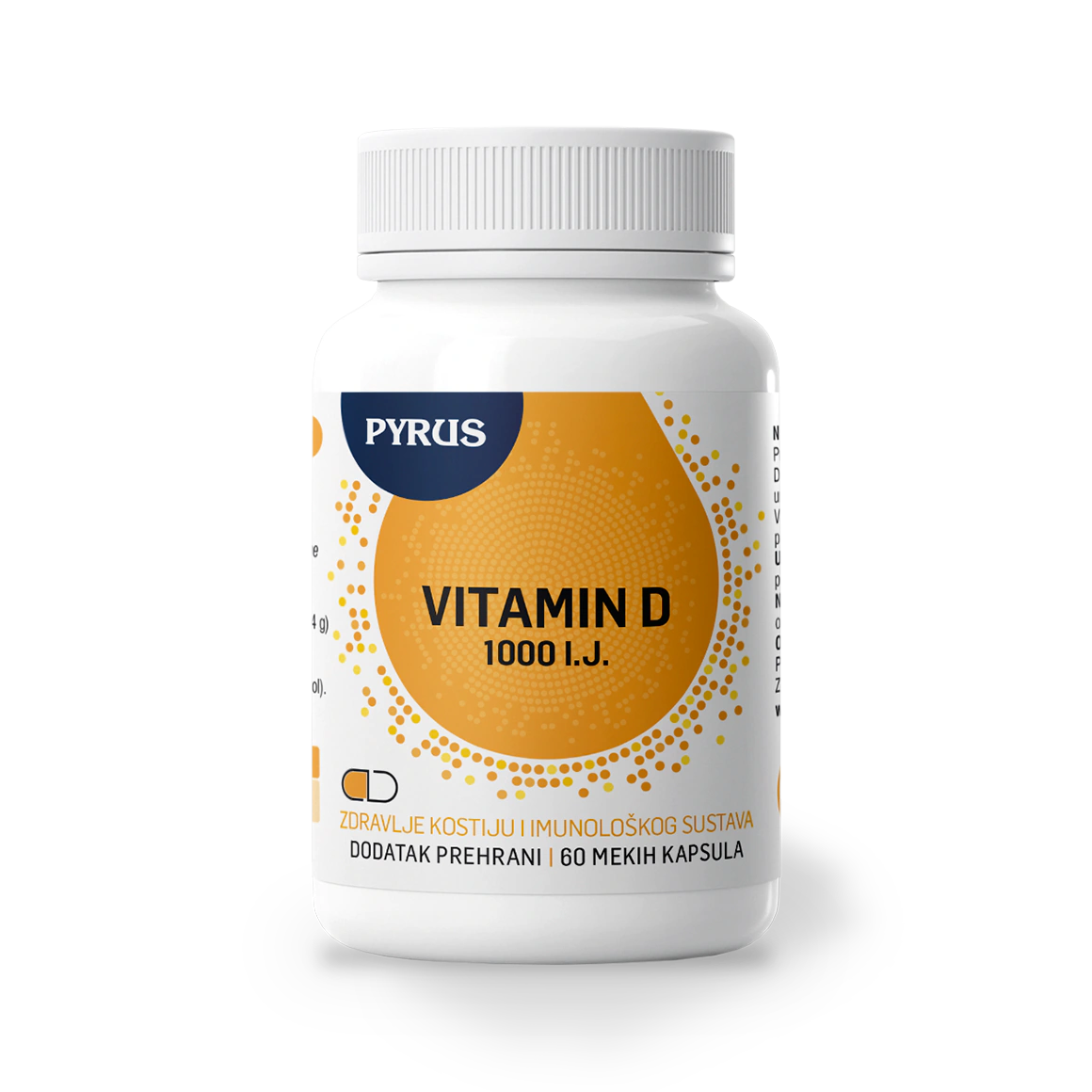 Vitamin D 1000 I.J. - za zdravlje kostiju i imunološkog sustava